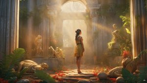 Dreamcore_anticient Roman-World_01 od Josef Johann Michel