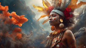 Dreamcore_dreamlike_scene-Aborigines_02 od Josef Johann Michel