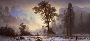 JJM znovu vytváří Bierstadt-A: Valley of Yosemite Snowfall