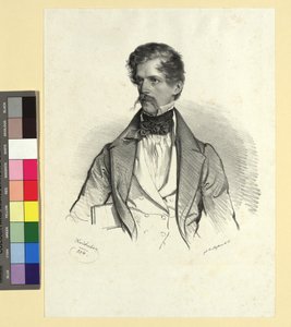 Baron Anton v. Doblhoff od Josef Kriehuber