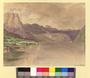 Grundlsee od Josef Kriehuber