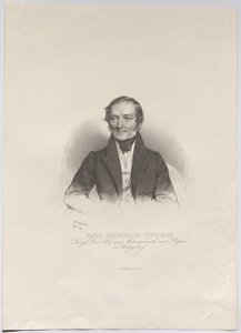 Karl Friedrich Burdach; královský pruský dvorní a zdravotní rada a profesor v Königsbergu od Josef Kriehuber