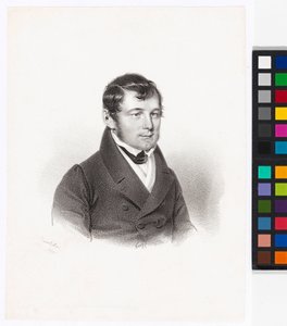 Matthias Trentsensky, litograf od Josef Kriehuber