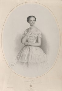 Portrét baletky Marie Taglioni 1804-1884, 1853.