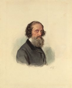 Autoportrét od Josef Kriehuber