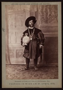 Jean Roth, kominík na Makartově průvodu v roce 1879