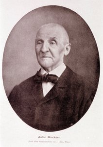 Rakouský skladatel a varhaník Anton Bruckner (1824 - 1896). od Josef Löwy
