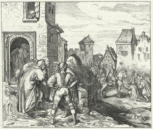 Gustav Adolphus ze Švédska vstupuje do Mnichova, 1632 od Josef Mathias Trenkwald
