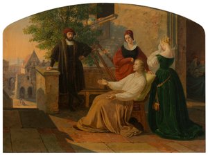 Poslední okamžiky Lucase van Leydena, 1843