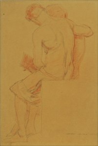 malíř a model
