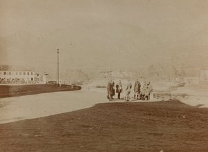 Album "Moje světová válka - vzpomínky na jihozápadní frontu v Korutanech, Itálie, Trentino-Alto Adige) 31.3.1915-12.11. 1918 - Vídeň Josefa Zohleho ": Santa Giustina (č/b foto) od Josef Zohles