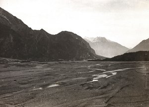 Album "Moje světová válka - vzpomínky na jihozápadní frontu v Korutanech, Itálie, Trentino-Alto Adige) 31.3.1915-12.11. 1918 - Vídeň Josefa Zohleho ": řeka Tagliamento v Mo od Josef Zohles