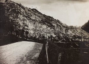 Album "Moje světová válka - vzpomínky na jihozápadní frontu v Korutanech, Itálie, Trentino-Alto Adige) 31.3.1915-12.11. 1918 - Vídeň Josefa Zohleho ": Fort Hensel (č/b foto) od Josef Zohles