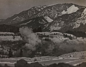 Album "Moje světová válka - vzpomínky na jihozápadní frontu v Korutanech, Itálie, Trentino-Alto Adige) 31.3.1915-12.11. 1918 - Vídeň Josefa Zohleho ": válečná zóna (č/b foto) od Josef Zohles