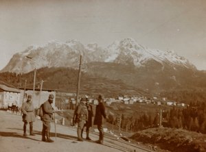 Album "Moje světová válka - vzpomínky na jihozápadní frontu v Korutanech, Itálie, Trentino-Alto Adige) 31/03/1915-12/11/ 1918 - Josef Zohles Wien ": Rakouští vojáci v Itálii od Josef Zohles