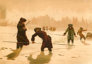 Maupertuis v Laponsku od Josep or Jose Planella Coromina
