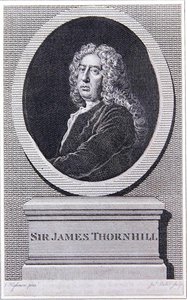 Sir James Thornhill (rytina) od Joseph (after) Highmore