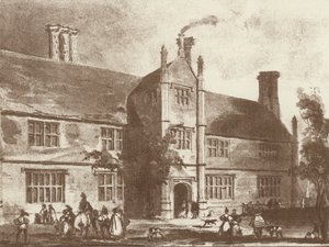 Thorpland Hall, Norfolk (litho) od Joseph (after) Nash