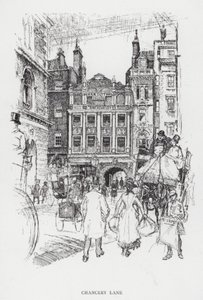 Chancery Lane (litho)