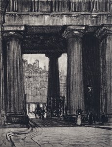 Stanice Euston (litho)