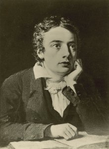 John Keats , anglický básník (litho)