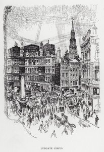 Ludgate Circus (litho)