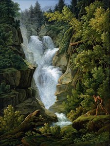 Vodopád v Bernské vysočině, 1796 (viz také 191631)