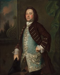 Portrét gentlemana, c. 1760.