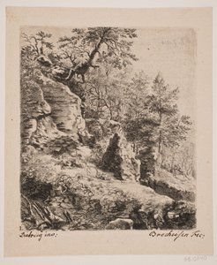 Skalnatá krajina od Joseph Brecheisen