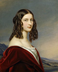 Portrét Friederike von Freiin Gumppenberg od Joseph Carl Stieler