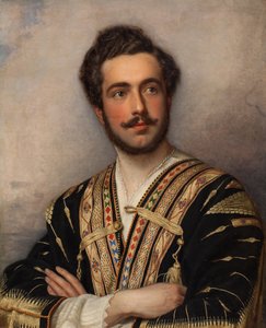 Portrét prince Grigorije Grigorijeviče Gagarina 1810-1893, 1837-1839. od Joseph Carl Stieler