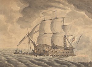 Nevyžádaná loď zaměstnaná proti Gibralteru.. Jedna nevyžádaná loď od Joseph Cartwright