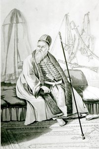 Portrét Ali Pasha z Yannina, rytý Robert Havell, 1822