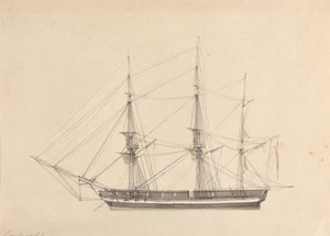 Boční pohled na Single Barque