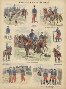 Chasseurs cheval francouzské armády