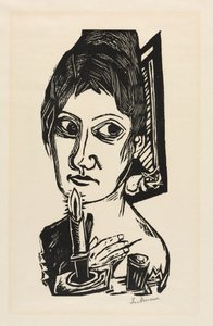 Žena se svíčkou od Joseph Charles Marin