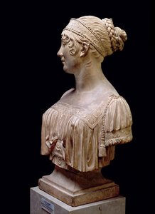 Portrétní busta Jeanne Delhorme, 1802 (terakota)