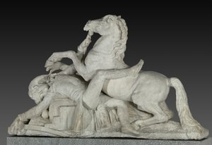 Smrt generála Louise Charlese Antoina Desaixe v bitvě u Marenga 14. června 1800