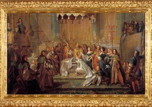 Křest delfína Ludvíka, syna Ludvíka XIV. (24 od Joseph Christophe