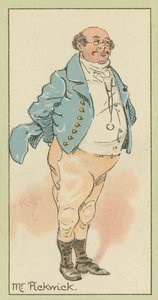 Pan Pickwick (barevná litografie)
