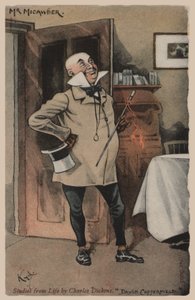 Mr Micawber, David Copperfield (barevné lito)