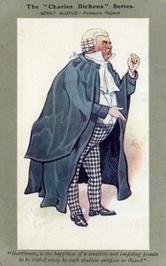 „The Pickwick papers“ od Charlese Dickense.