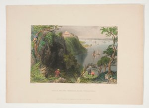Villa on the Hudson, Near Weehawken, ilustrace pro Nathaniela Parkera Willise