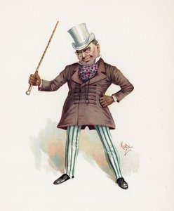 Major Bagstock, ilustrace z 