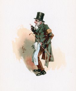Trotty Veck, ilustrace z 