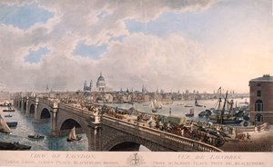 City of London z jihu, 1802 od Joseph Constantine Stadler
