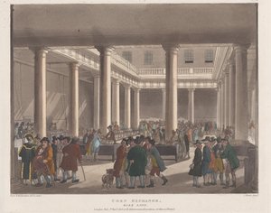 Corn Exchange, Mark Lane, 1. září 1808, 1. září 1808. od Joseph Constantine Stadler
