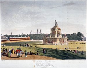 Green Park, Westminster, Londýn, 1814 od Joseph Constantine Stadler