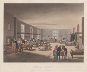 Nemocnice, Middlesex, 1. dubna 1809, 1. dubna 1809. od Joseph Constantine Stadler