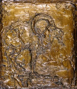 Plakety velbloudů a kozorožců (bronzové) (viz také 351309) od Joseph Crawhall